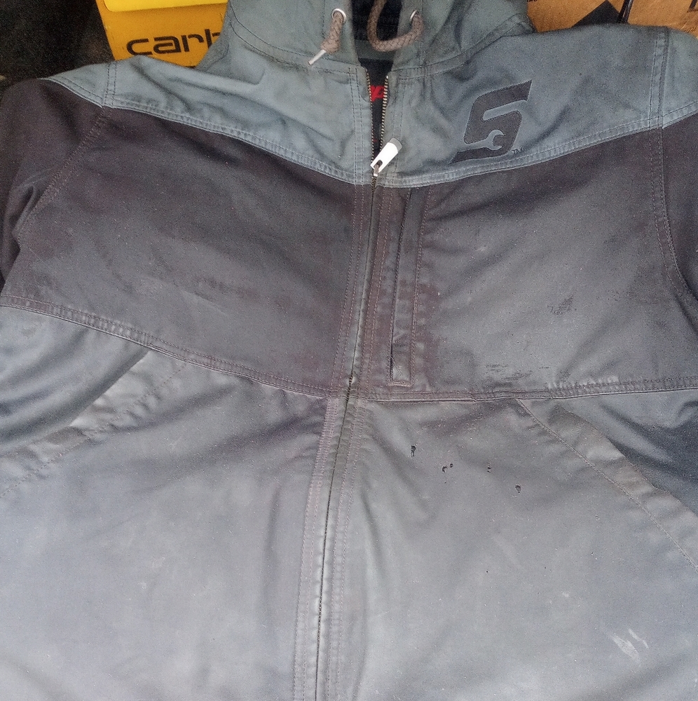 Snap on jacket size large